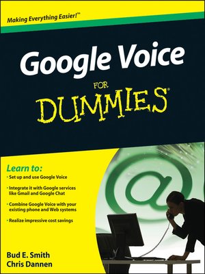 cover image of Google Voice For Dummies